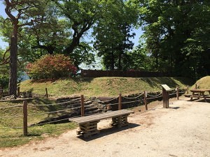 沼田城の西櫓跡