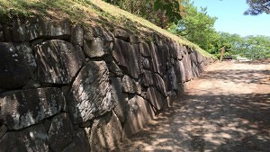 沼田城の石垣