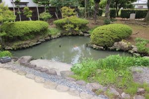 旧横田家住宅の庭園